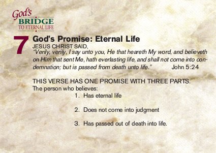 God's promise: eternal life